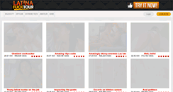 Desktop Screenshot of latinafucktour.com